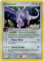 Aerodactyl - 1/92 - Rare - Reverse Holo